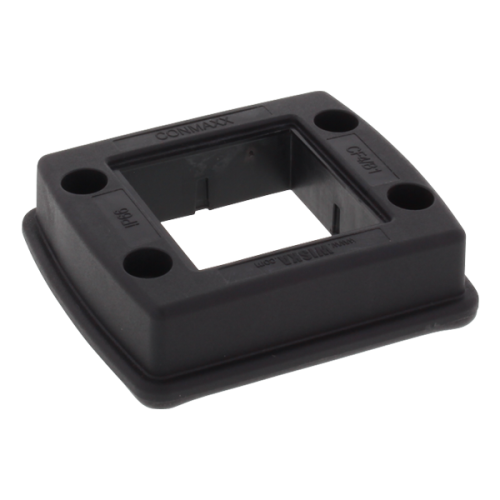 Wiska Basisframe t.b.v. Conmaxx kabeldoorvoer t.b.v. 4 eenheden - Productfoto transparant conmaxx basisframe cf4 b1 wiska 550800 - 20150335