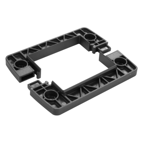 Wiska Beveiligingsframe t.b.v. Conmaxx kabeldoorvoer basisframe CF6-10 zwart - Productfoto transparant conmaxx beveiliginsframe cv6 wiska 550805 01 - 20150340