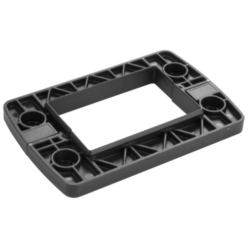 Wiska Beveiligingsframe t.b.v. Conmaxx kabeldoorvoer basisframe CF6-10 zwart - Productfoto transparant conmaxx beveiliginsframe cv6 wiska 550805 - 20150340