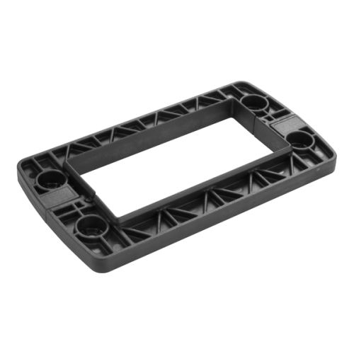 Wiska Beveiligingsframe t.b.v. Conmaxx kabeldoorvoer basisframe CF8-16 zwart - Productfoto transparant conmaxx beveiliginsframe cv8 wiska 550806 - 20150341
