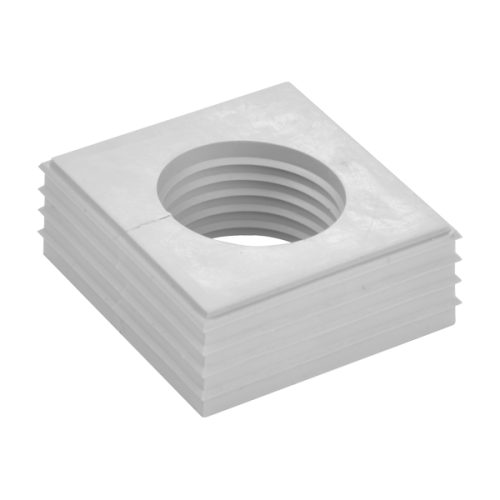 Wiska Conmaxx inzetstuk, groot (4 EH), gesneden t.b.v. kabel 19-20mm, grijs - Productfoto transparant conmaxx inzet cdgg22 23 wiska 550877 - 20150409