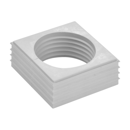 Wiska Conmaxx inzetstuk, groot (4 EH), gesneden t.b.v. kabel 23-24mm, grijs - Productfoto transparant conmaxx inzet cdgg32 33 wiska 550887 - 20150413