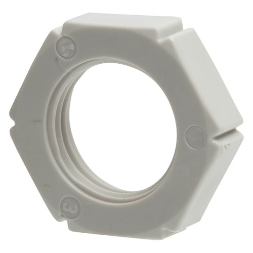 Wiska Contramoer kunststof PG7 grijs - Productfoto transparant contramoer kunststof mu7 wiska 562703 - 20148932