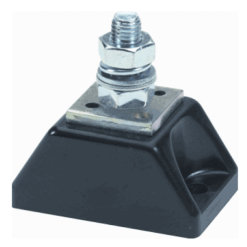 JMV Distributie klemblok tbv isolatie, M8, incl. draadeind M8 - Productfoto transparant distributie klemblok draadeind rvs jmv 9702852 - 20156695