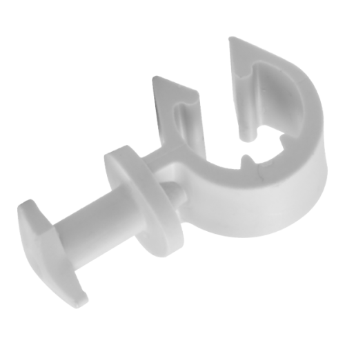 Schnabl Kunststof bevestigingsclip Euro-Clip, halogeenvrij, voor draadeindbev. - Productfoto transparant draadeindeclip sgc euroclip schnabl 230360 - 20148635