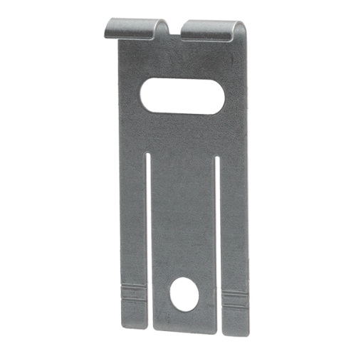 Schnabl Stalen montagebeugel t.b.v. Euro-Clip, voor montage op draadgoot - Productfoto transparant draadgootbeugel gth schnabl 230950 - 20148684