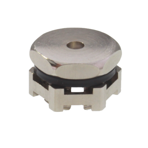 Wiska Drain, messing vernikkeld, IP66 M20 - Productfoto transparant drainplug edps wiska - 20210847