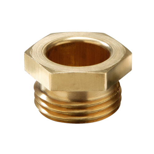 Wiska Drukmoer messing -150-250 graden M18x1,5 - Productfoto transparant drukmoer messing wiska - 20210951