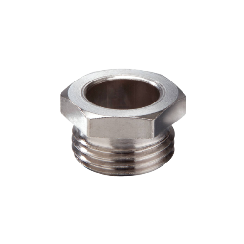 Wiska Drukmoer messing vernikkeld -150-250 graden M45x2 - Productfoto transparant drukmoeren messing vernikkeld sbk ni wiska - 20210881