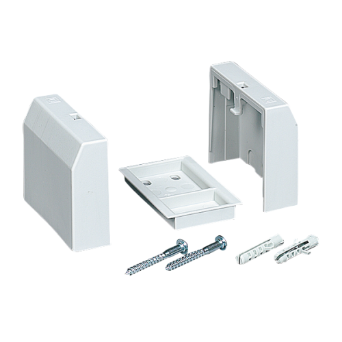 Grothe Opbouw montageset, 54mm. Breed (3 inbouw-modules) - Productfoto transparant gr gt54 ap - 20148283