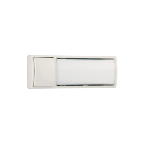Grothe Beldrukker wit, opbouwmontage, met verlichting - Productfoto transparant gr montilux beldrukker - 20148407