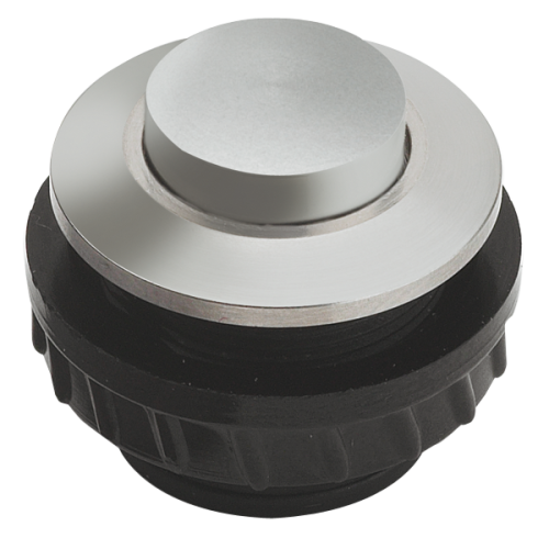 Grothe Deurcontact inbouw, met steekcontacten, IP54, aluminium - Productfoto transparant gr protact 410al - 20148469