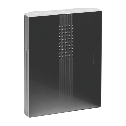 Grothe Gong, 4x1,5V batterijen, tot 83dB/A met Acryl-Front zwart hoogglans - Productfoto transparant grothe croma50 gong 714396 - 20212082