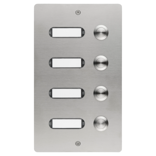 Grothe Etageplaat, inbouw, 4-voudig, RVS - Productfoto transparant grothe eta404 v2a up - 20148417