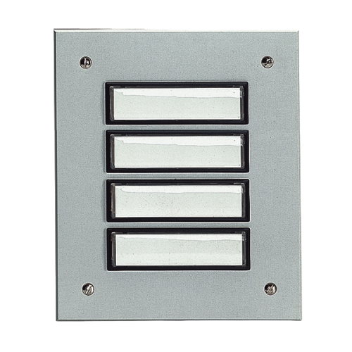 Grothe ETAGEPLAAT aluminium, inbouw, 4-voudig, weersbestendig - Productfoto transparant grothe etageplaat aluminium 715804 - 20148443
