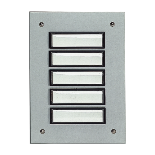 Grothe ETAGEPLAAT aluminium, inbouw, 5-voudig, weersbestendig - Productfoto transparant grothe etageplaat aluminium 715805 - 20148444