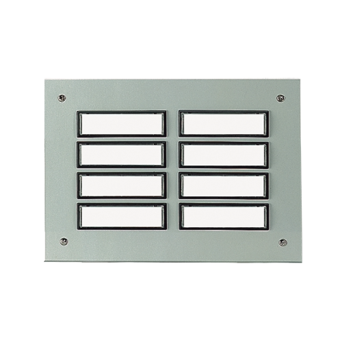 Grothe ETAGEPLAAT aluminium, inbouw, 8-voudig, weersbestendig - Productfoto transparant grothe etageplaat aluminium 715828 - 20148449