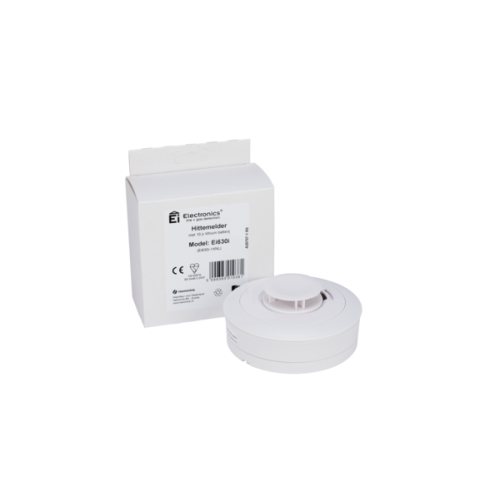 Ei Electronics Hittemelder 10 jaars lithium, draadloos optie, met Audiolink - Productfoto transparant hittemelder met audiolink ei630i - 20150793