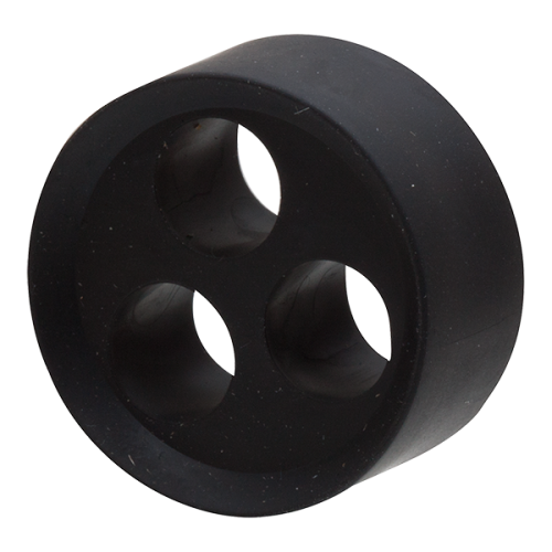 WISKA varkenssnuit 3x5,5mm m20 zwart - Productfoto transparant inzetstuk meervoudig mfd3203080 wiska 563728 - 11011187