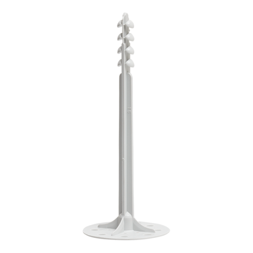 Schnabl Kunststof isolatieplug halogeenvrij, 15cm, voor isolatie van 8-10cm - Productfoto transparant isolatieplug dhi15 schnabl 230716 - 20148642