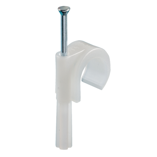 JMV Spijkerbare plugclip, halogeenvrij, 16/19 mm, naturel, boorgat 6mm - Productfoto transparant jmv 9300620 spijkerplugclip16 19 naturel - 20155886