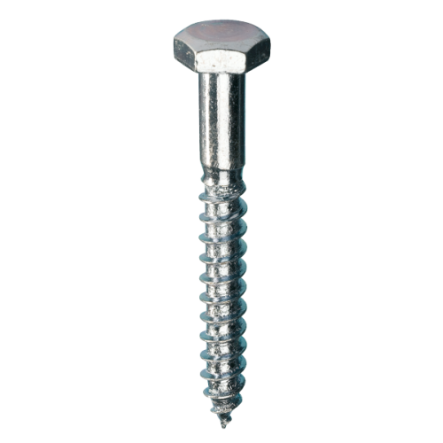 JMV Houtdraadbout M6x50 - Productfoto transparant jmv 9400770 houtdraadbout m8x90 - 20155614
