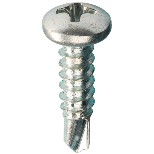 JMV Zelfborende schroef 4,2x19, verzinkt met cilinderkop, Philips 2 - Productfoto transparant jmv 9443595 schroef zelfborend ck phil - 20156438