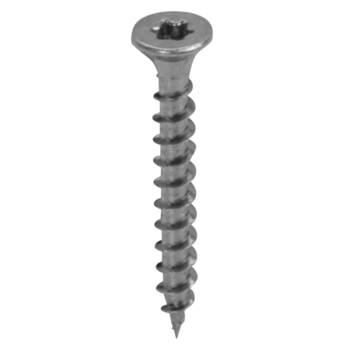 JMV Spaanplaatschroef 4,0x40, verzinkt voldraad met platte kop, Torx 20 - Productfoto transparant jmv 9450140 spaanplaatschroef 40x40 vk torx - 20156744