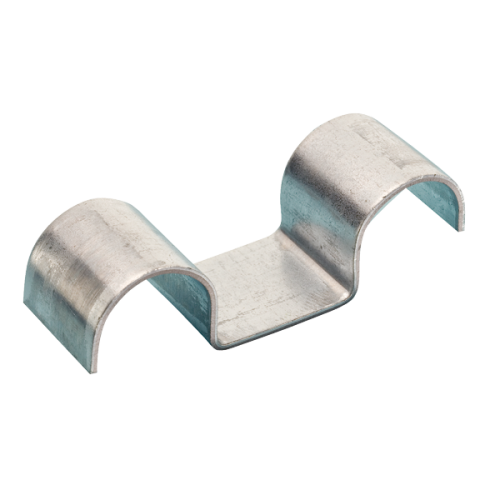 JMV Marinebeugel dubbel 16mm., Sendzimir verz., voor schietbevestiging - Productfoto transparant jmv 9700325 marinebeugel dubbel zondergat 25mm verzinkt - 20156622