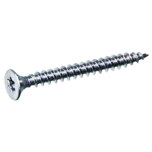 JMV Spaanplaatschroef 6,0x40, verzinkt platte kop voldraad - Torx 30 - Productfoto transparant jmv spaanplaatschroeven verzinkt torx - 20156161