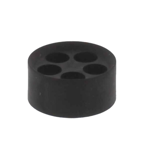 Wiska Inzetstuk meerv. TPE, wartel M40 4x90/1x60 doorl. 4-9 mm - Productfoto transparant kabeldoorvoertule sprint inzetstuk 5 voudig wiska - 20210636