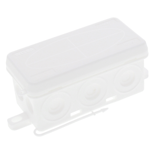 Wiska Kabeldoos kunststof, IP55, 86x44x41mm, kleur wit - Productfoto transparant kabeldoos ka wiska 560109 - 20150462