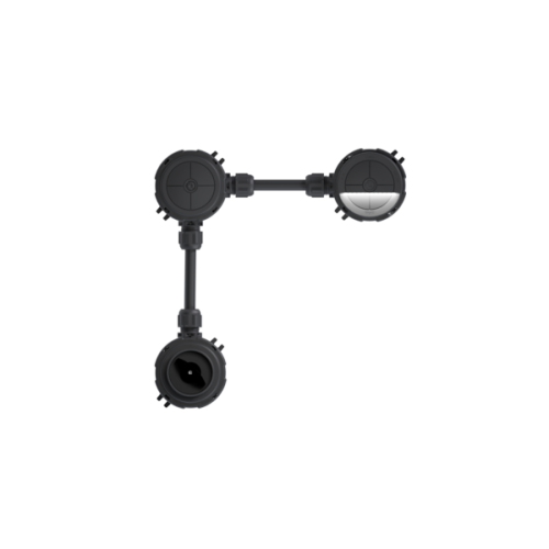Wiska Kunststof kabeldoos rond &Oslash; 85mm IP66, wit met LED verlichting - Productfoto transparant kabeldozen wiska combi 304 3 - 20150622