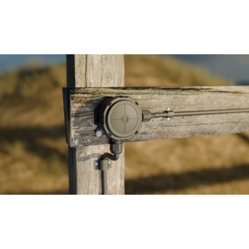Wiska Kunststof kabeldoos rond &Oslash; 85mm IP66, wit met LED verlichting - Productfoto transparant kabeldozen wiska combi 304 toepassing - 20150622