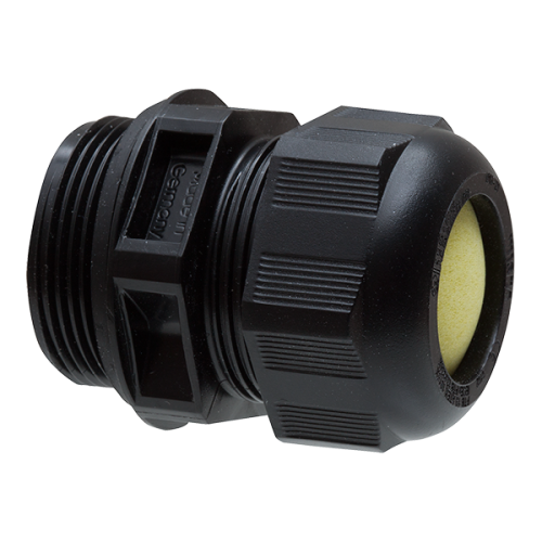 Wiska Kabelwartel, ATEX EX-e, M32x1,5 doorlaat 13-21mm, zwart - Productfoto transparant kabelwartel kunststof atex eske1 e32 wiska 566989 - 20149928