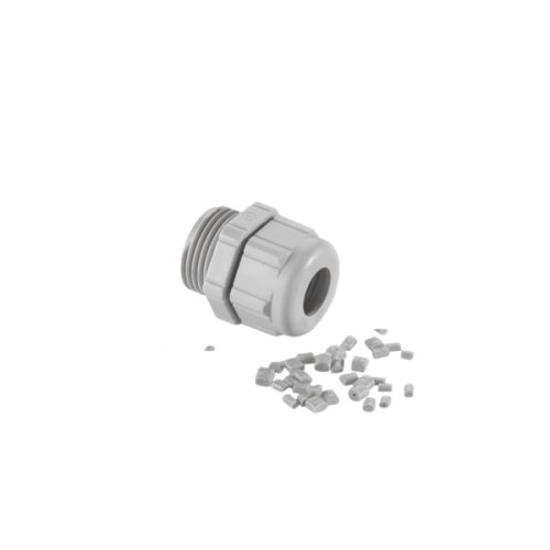 Pflitsch Kabelwartel kunststof, PG11, doorlaat 4X4mm - Productfoto transparant kabelwartel kunststof uni dicht wartelbehuizingen pflitsch 520275 - 20151410
