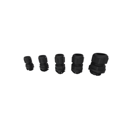 Wiska Push-in kabelwartel polyamide IP68 M32, doorlaat 13-21mm, zwart - Productfoto transparant kabelwartel wiska push in - 20150630