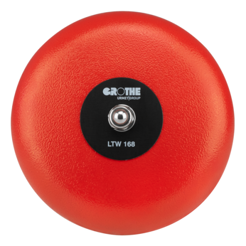 Grothe Schel, 12Vdc, rood, max 98dB(A), IP66 - Productfoto transparant ltw 168 rood grothe - 20148385