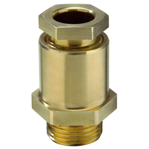 Wiska Marine wartel DIN89280 messing M30x2 doorl. 16-18,5 mm - Productfoto transparant marinewartels messing verchroomd kvms bl wiska - 20210129