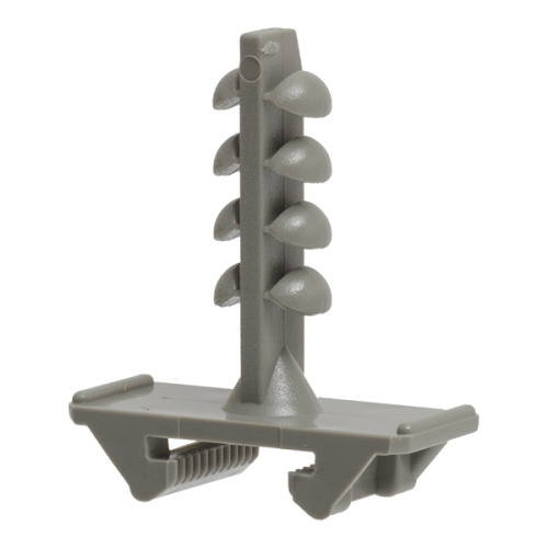 Schnabl Montageplug, halogeenvrij, 30 mm, voor beton, donkergrijs - Productfoto transparant montageplug esd30 euroclip beton schnabl 230331 - 20212098