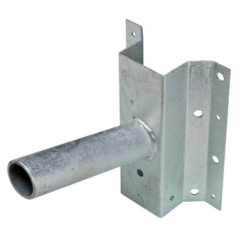 JMV Universele muursteun voor verl.armaturen, KFA, LED, TL, therm.verzinkt - Productfoto transparant muursteun universeel jmv 9200404 - 20155812