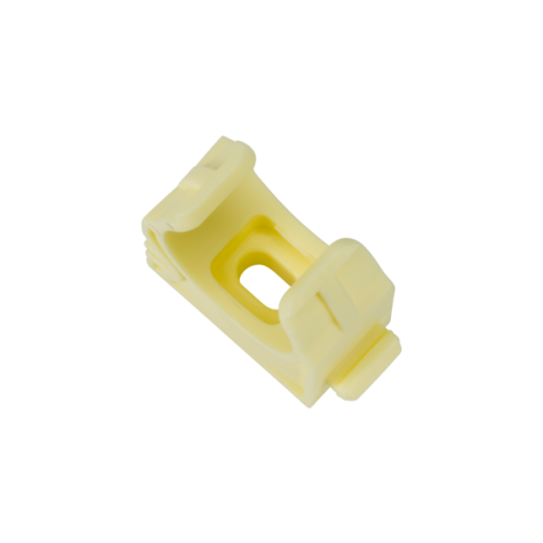 JMV Opendrukzadel, PP halogeen-siliconenvrij, 19mm, gat 5mm, cr&egrave;me - Productfoto transparant opendrukzadel kpo pro jmv creme 2png - 20155881