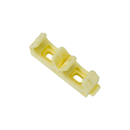 JMV Opendrukzadel, PP halogeen-siliconenvrij, 19mm, gat 5mm, cr&egrave;me - Productfoto transparant opendrukzadel kpo pro jmv creme 5png - 20155881