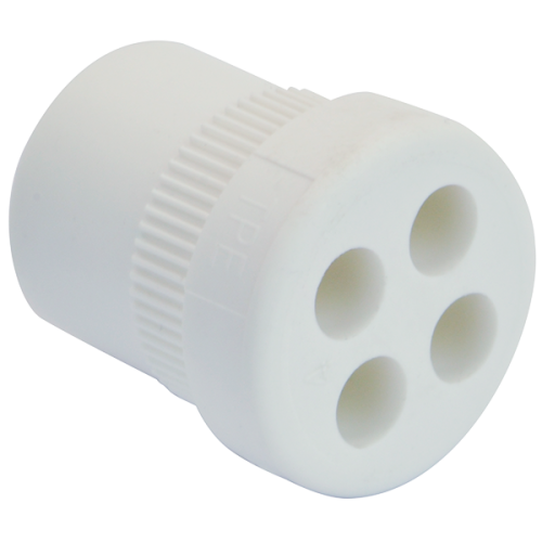 Pflitsch Inzetstuk, TPE, voor wartel PG16/M25x1,5, doorlaat 4x6mm - Productfoto transparant pf 549952 e150m4x3 - 20153460