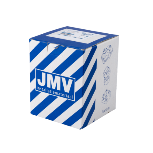 JMV Plugclip 16/19mm, pluglengte 25mm boorgat 6mm, naturel - Productfoto transparant plugclip naturel jmv - 20155858