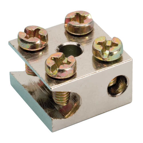 JMV aardblokje (F) 1x25+1x6mm&sup2; schuin - Productfoto transparant radiatorklem f jmv 9200043 - 5031942