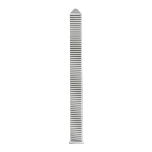 Schnabl Kunststof rasteranker voor montage op voetplaat TAP, 100 mm - Productfoto transparant rasteranker taz100 schnabl 230765 - 20148652