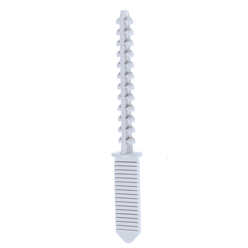 Schnabl Kunststof rasterankerstrip 30 mm, met klemplug, 55 mm - Productfoto transparant rasterankerstrip klemplug ta30 55 schnabl 230780 - 20148654