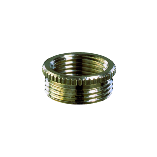 Wiska Reduceerring, messing vernikkeld PG16-7 - Productfoto transparant reduceerringen messing pg naar pg mrp wiska - 20210297