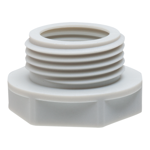 Wiska Reduceerring kunststof, glasvezelverst. M20x1,5 - M16x1,5 - Productfoto transparant reduceerrring kunststof krm2016 wiska 563554 - 20149195